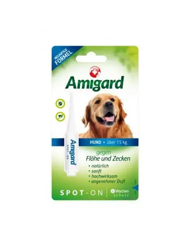 Amigard Spot-on HUND über 15kg Einzelpackung - 4ml