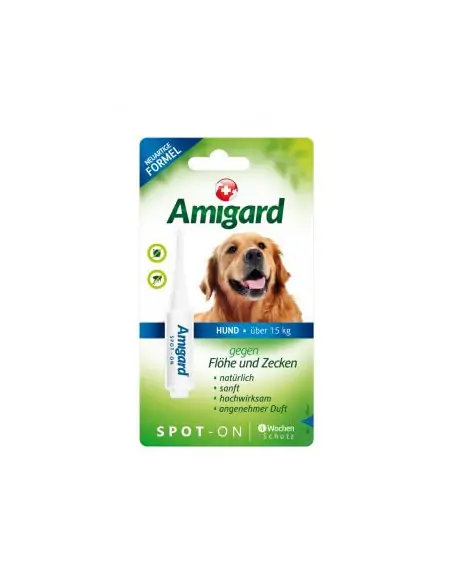 Amigard Spot-on HUND über 15kg Einzelpackung - 4ml Amigard Spot-on HUND über 15kg Einzelpackung - 4ml