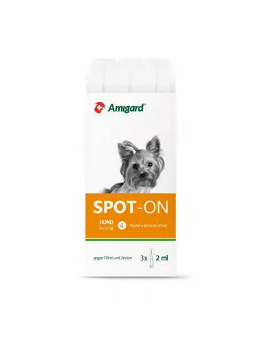 Amigard Spot-on HUND bis 15kg Dreierpackung - 2ml