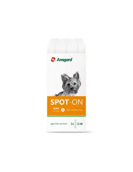 Amigard Spot-on HUND bis 15kg Dreierpackung - 2ml
