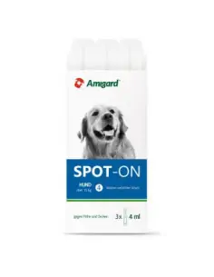 Amigard Spot-on HUND über 15kg Dreierpackung - 4ml