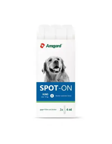 Amigard Spot-on HUND über 15kg Dreierpackung - 4ml