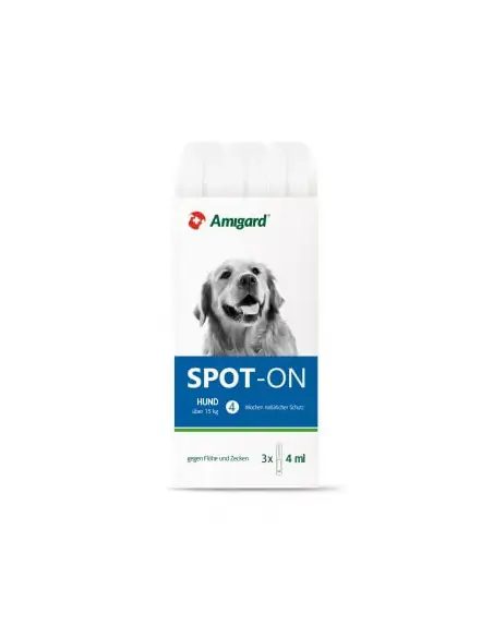 Amigard Spot-on HUND über 15kg Dreierpackung - 4ml