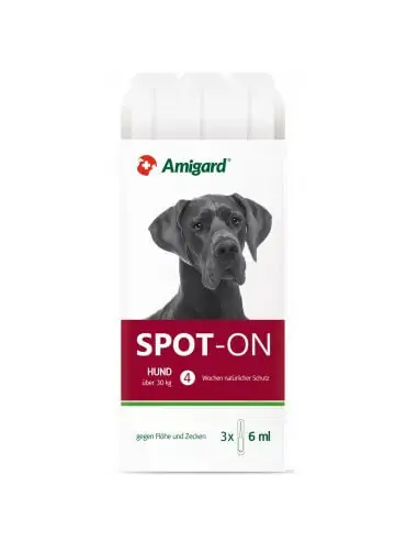 Amigard Spot-on HUND über 30kg Dreierpackung - 6ml
