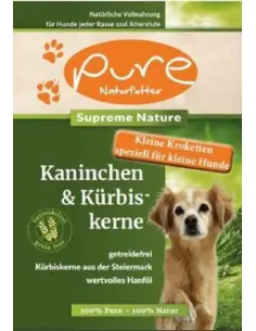 Muster FÜR KLEINE HUNDE PURE Supreme Kaninchen&Kürbiskerne