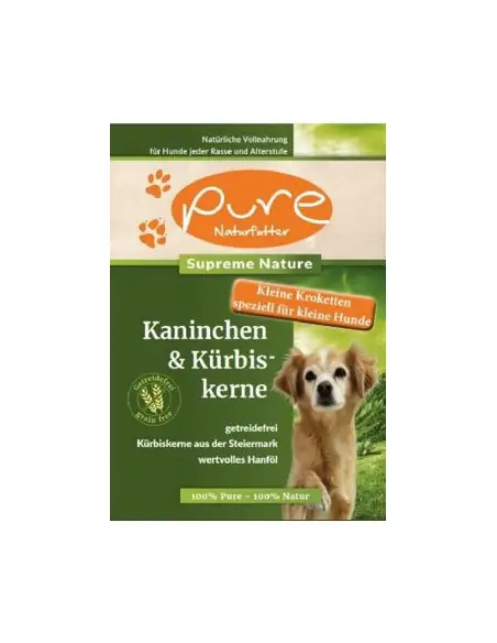 Muster FÜR KLEINE HUNDE PURE Supreme Kaninchen&Kürbiskerne