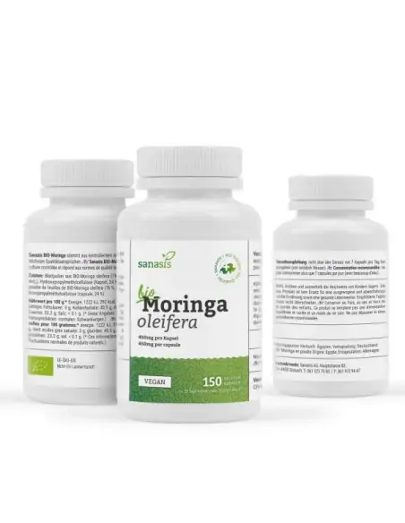 Moringa Kapseln (150 Kapseln) Nahrungsergänzungen