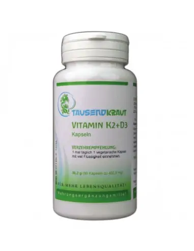 Vitamin K2 + D3 (90 Kapseln) 100% all-trans
