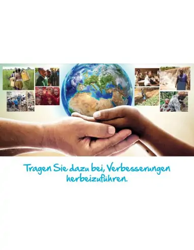 Spende um weltweit mehr Menschen Zugang zu Ressourcen zu verschaffen die für ein gesundes Leben unersetzlich sind