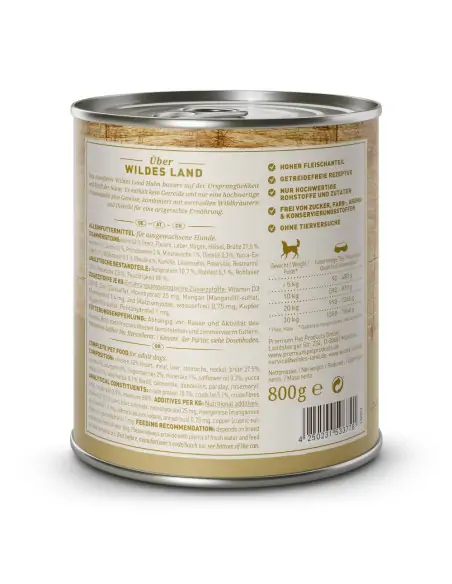 Huhn 800g mit Karotten, Zucchini, Wildkräutern & Distelöl Huhn 800g mit Karotten, Zucchini, Wildkräutern & Distelöl