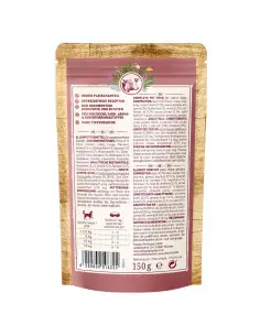 Rind 150g mit Süsskartoffel, Heidelbeeren, Wildkräutern & Distelöl 2