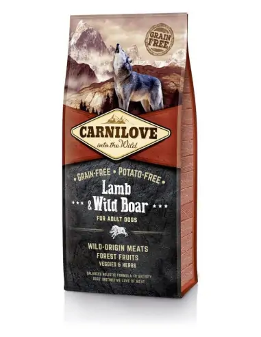 Lamm & Wildschwein 12 kg Getreide- und Kartoffelfrei