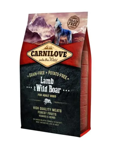 Lamm & Wildschwein 4 kg Getreide- und Kartoffelfrei