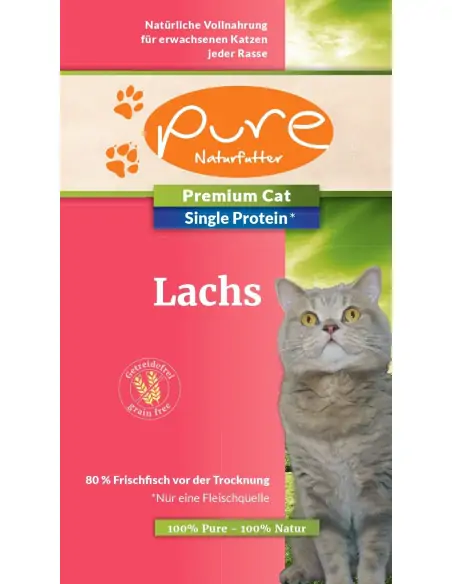 Premium Cat Single-Protein getreidefrei Lachs 3 kg