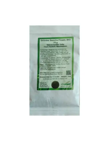 Grüntee Sencha Finest BIO 75g