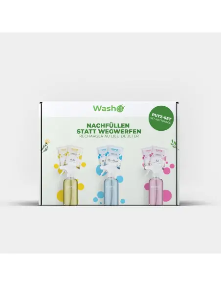 Washo Oberflächenreiniger Putz-Set