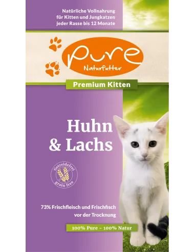 Premium Cat KITTEN getreidefrei Huhn & Lachs 1.5 kg