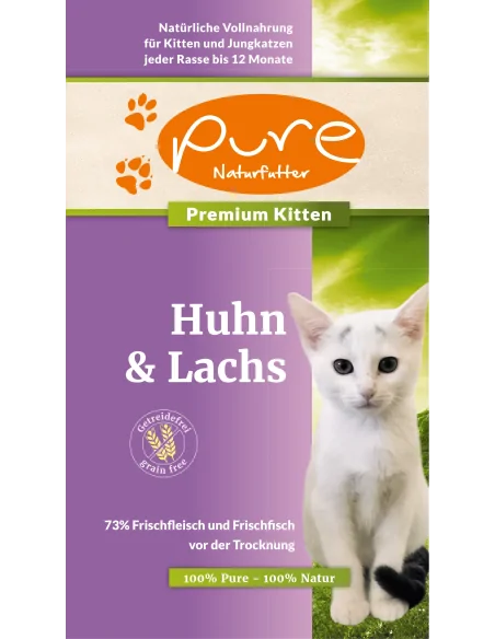 Premium Cat KITTEN getreidefrei Huhn & Lachs 1.5 kg Premium Cat KITTEN getreidefrei Huhn & Lachs 1.5 kg