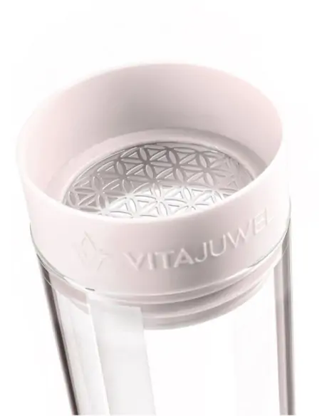 Edelsteinkaraffe SANA  JOY - cloud white