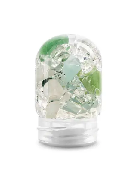 Edelsteinkaraffe SANA  FLOW - ocean blue