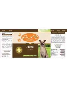 Hundemenü Sensitive Pferd 400 gr. 2