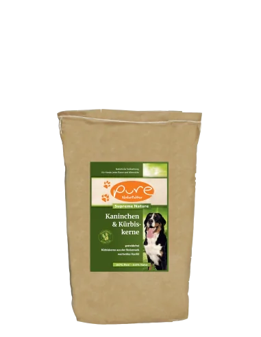PURE Kaninchen & Kürbiskerne - single Protein & getreidefrei