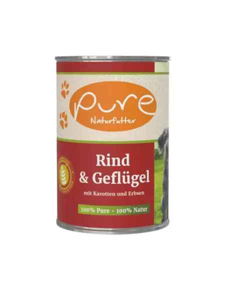 Hundemenü Rind & Geflügel mit Gemüse 400 gr. Hundemenü Rind & Geflügel mit Gemüse 400 gr.