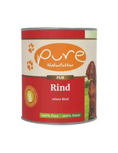 Hundemenü PUR-Fleischdose Rind 800 gr.